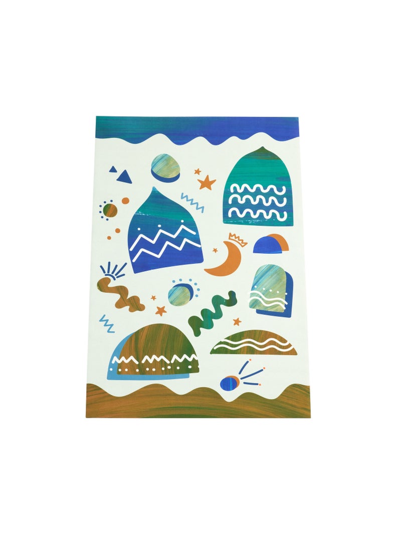 Sabr 'Starship Landing II' Compact Prayer Mat  - Image 5