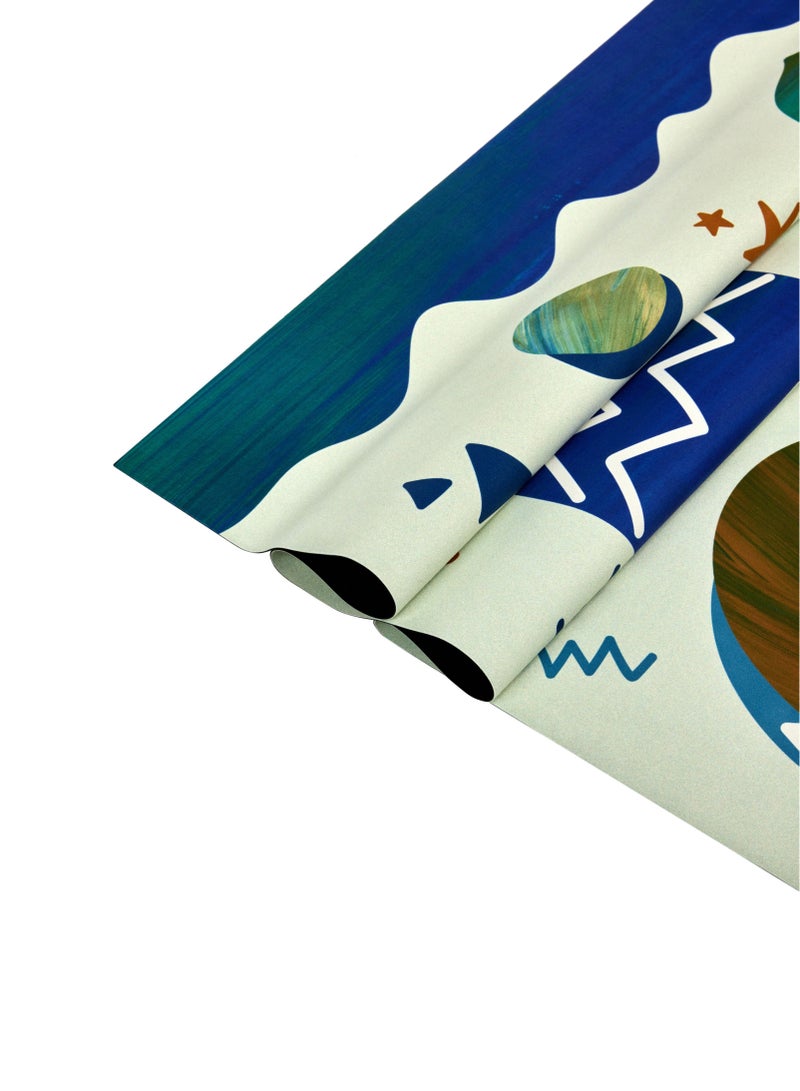 Sabr 'Starship Landing II' Compact Prayer Mat  - Image 4