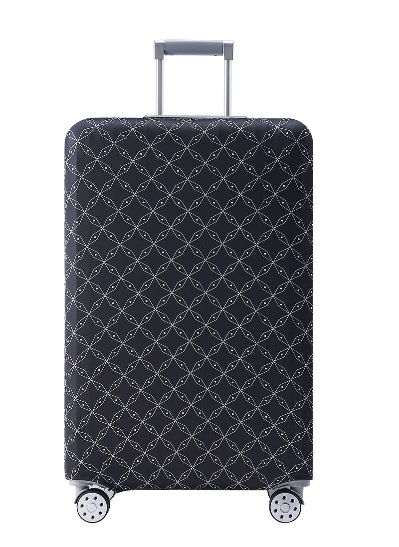 SYOSI Washable Luggage Cover for 26-28 Inch Suitcases, Anti-scratch Suitcase Protector, Keep Your Luggage Looking New  - Image 1