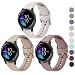 Meliya Silicone Bands Compatible with Garmin Venu 2 Plus Venu Sq Venu Vivoactive 3 Vivoactive 5 Watch Band 20mm Soft Silicone Sport Replacement Strap for Garmin Vivomove HR Forerunner 645 245 - Image 2