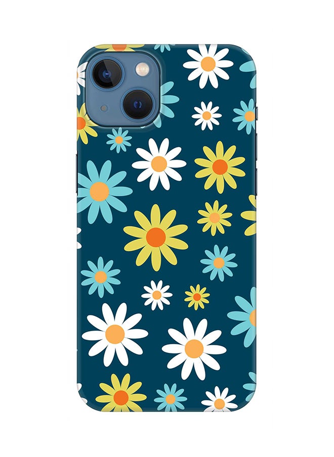 Stylizedd Case for Apple iPhone 14 Plus Case Slim Snap Classic Series Mobile Cover Hard PC Shield Matte Finish Print - Pick A Daisy 