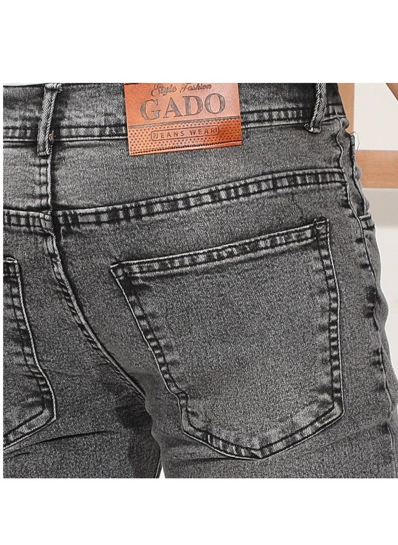 GADO - Gray jeans for men - Image 1