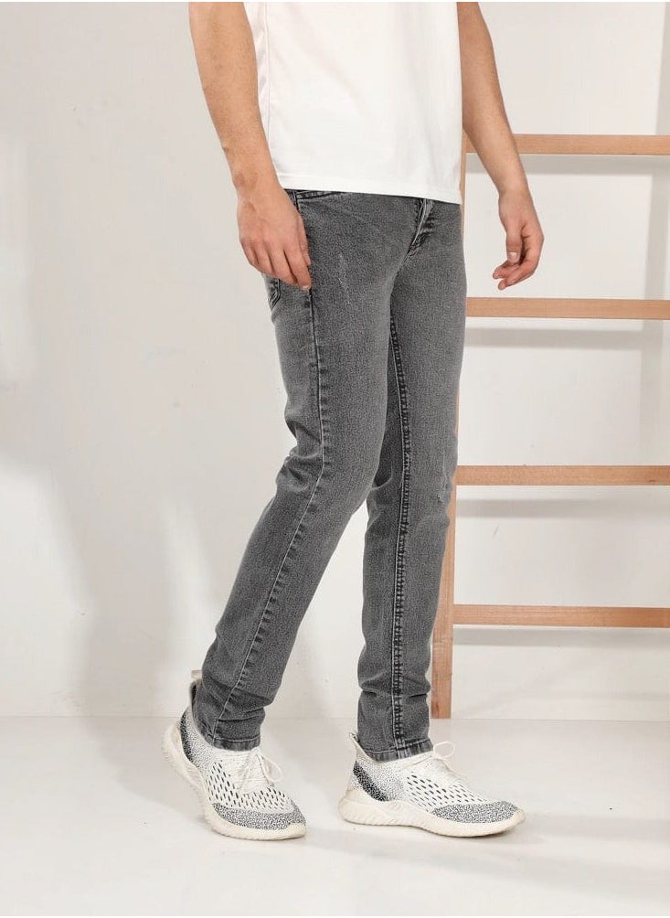 GADO - Gray jeans for men - Image 1
