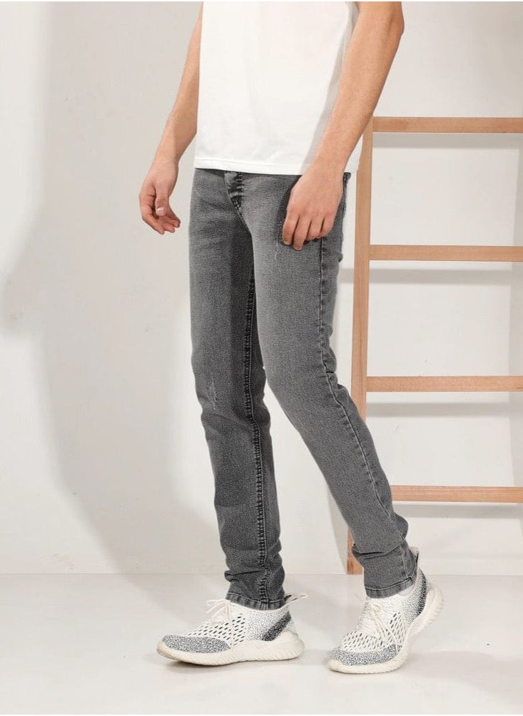 GADO - Gray jeans for men - Image 1