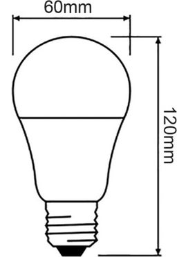 Osram LED Bulb 1521 Lumen 13W E-27 6500K White 5 Pieces  - Image 2