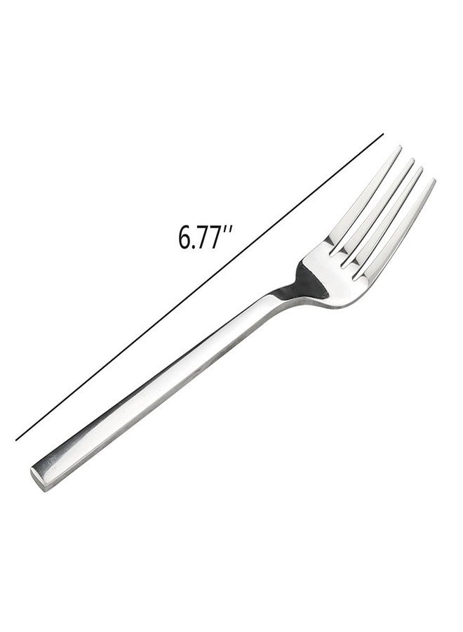 Doryh 12-Piece Stainless Steel Dessert Forks Set - Image 2
