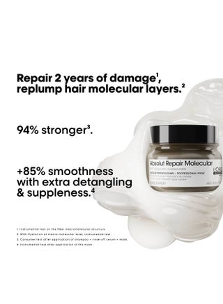 Absolut Repair Molecular Mask for Very Damaged Hair  250ml 250ml - view 2