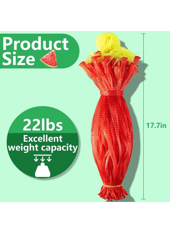 Iceyyyy 50 Pack Watermelon Nets,Hanging Watermelon Support Nets,Reusable Melon Hammocks Cradles Fruit Melon Net Bag for Watermelon, Honeydew Melon, Cucumbers - Image 2