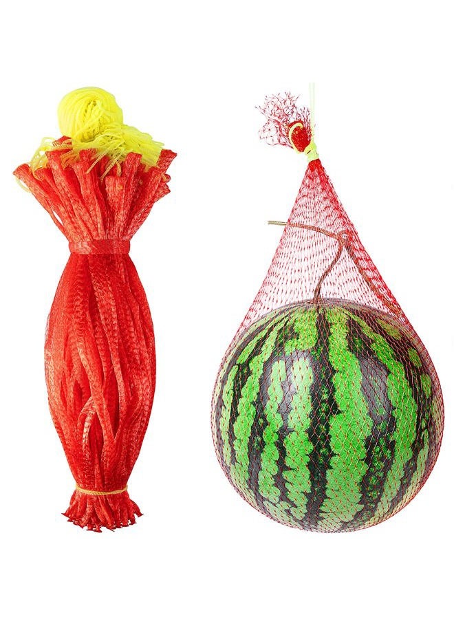 Iceyyyy 50 Pack Watermelon Nets,Hanging Watermelon Support Nets,Reusable Melon Hammocks Cradles Fruit Melon Net Bag for Watermelon, Honeydew Melon, Cucumbers - Image 1