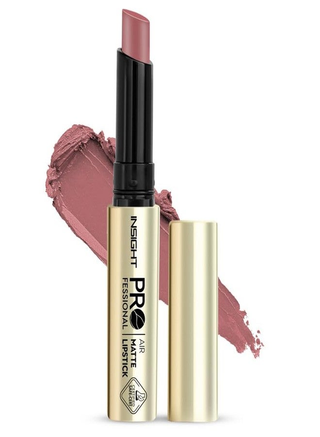 INSIGHT Professional Air Matte Lipstick | Smooth Finish | All Day Comfort | Infused with Rosehip Oil and Avocado Butter | One Swipe Color - (Upside Down) (3g) - Image 1