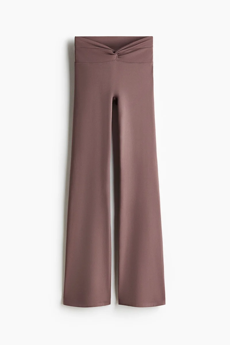 H&M  Flared yoga leggings with SoftMove™ for Women | Best Price UAE