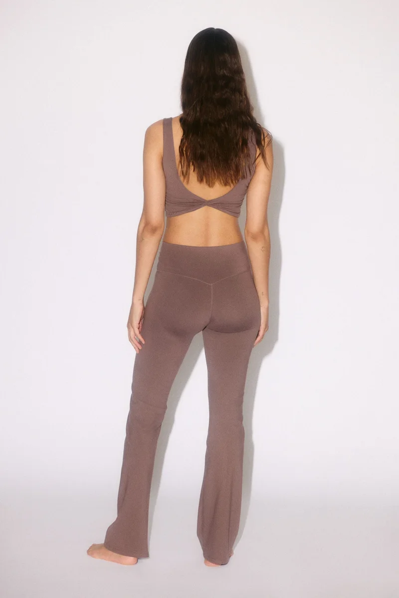 H&M  Flared yoga leggings with SoftMove™ for Women | Best Price UAE