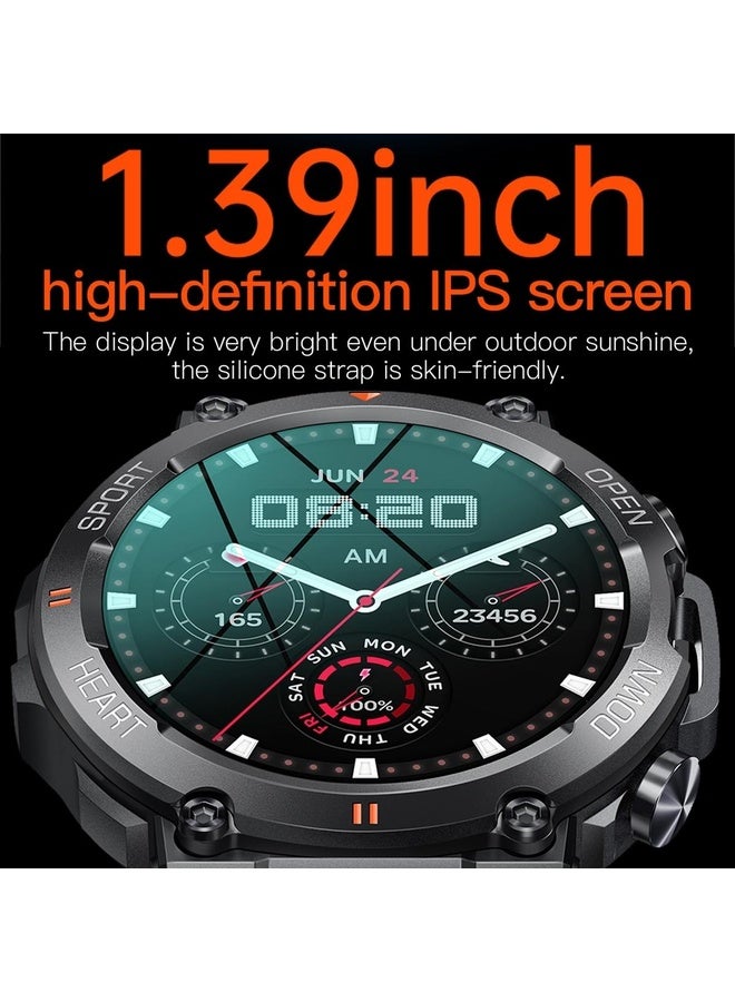 HuHa K56 Pro 1.39 inch Smart Steel Strap Wristband Support Heart Rate Monitoring / Blood Pressure Monitoring(Black Milanese) - Image 4