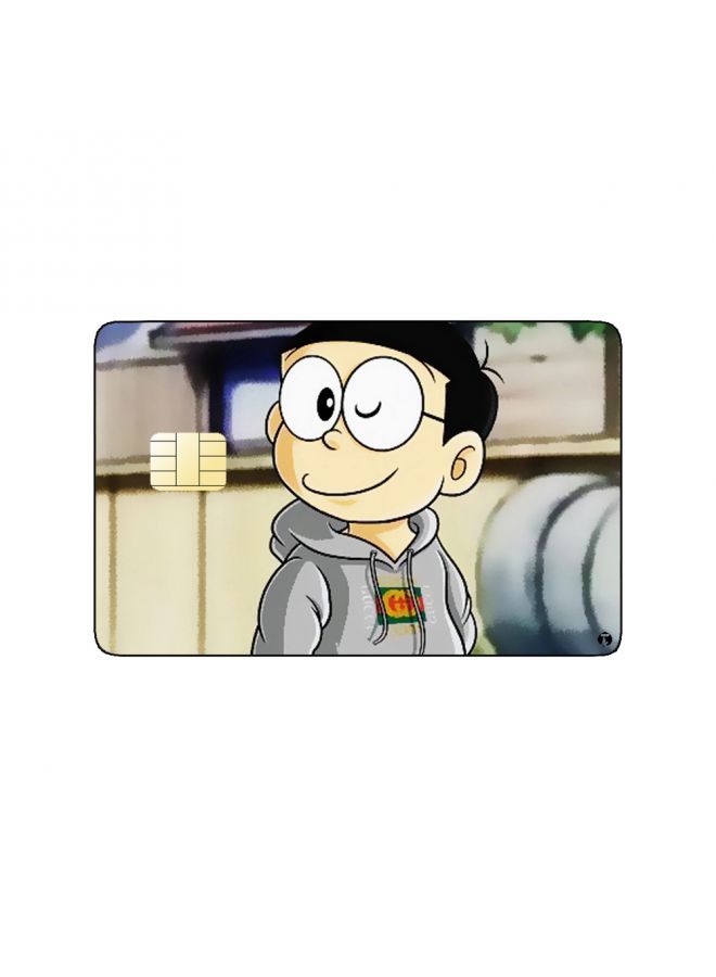 RKN PRINTED BANK CARD STICKER Nobita From Doraemon Anime - Image 2