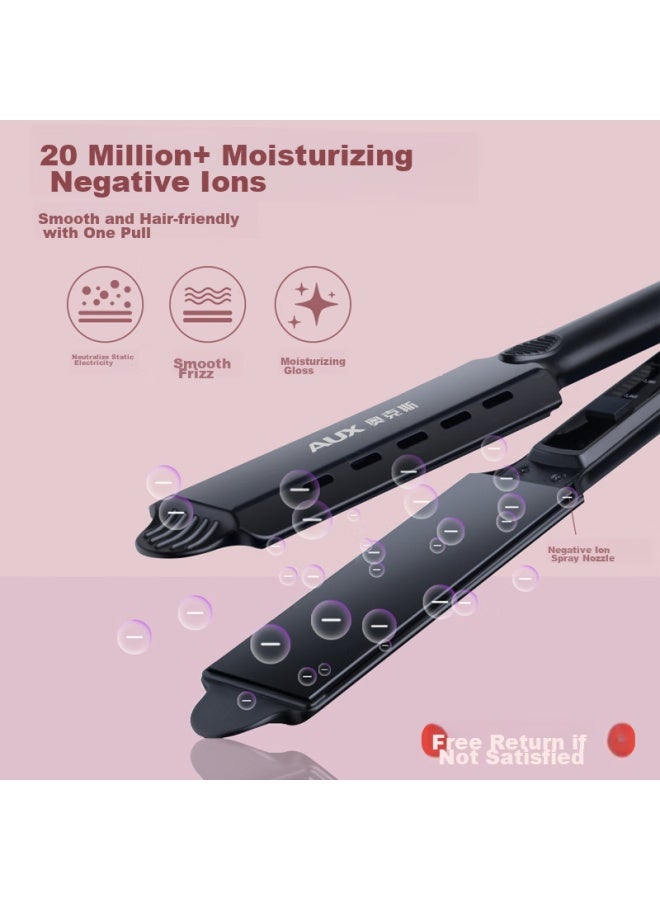 Aux Straightening Iron, Curling Iron, Hair Straightener, Hair Curler, Hair Perming Iron, Electric Hair Straightener, Dual-use For Straightening And Curling, Hair-friendly, Hair Salon Straightening Iron, Birthday Gift For Girlfriend - Image 2