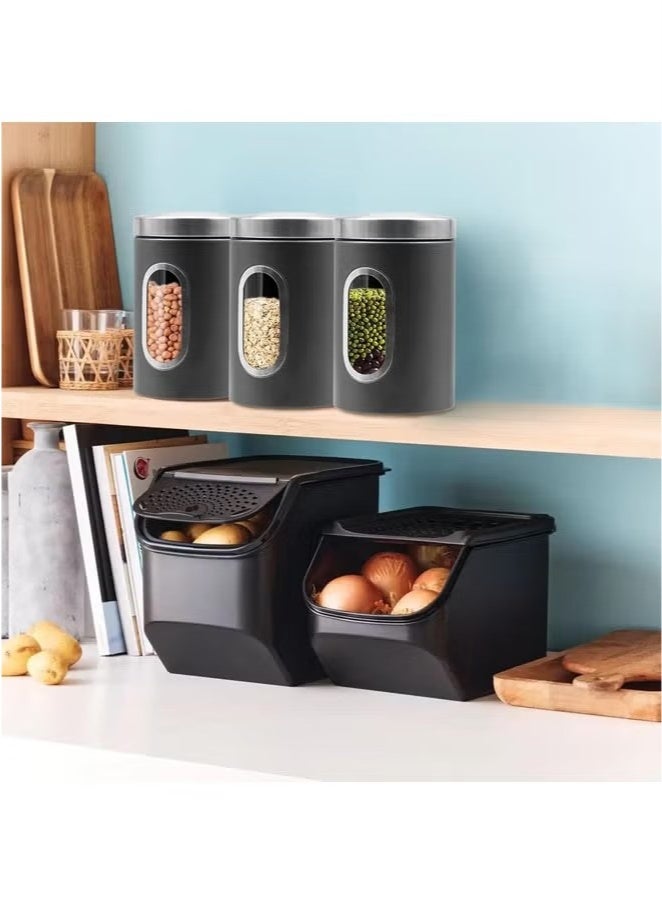 بيوينتي ثلاثة علب علب للمطبخ - Image 4