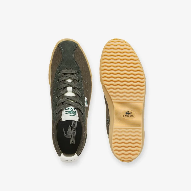 LACOSTE Backslap Lace Up Vulcanized Sneakers