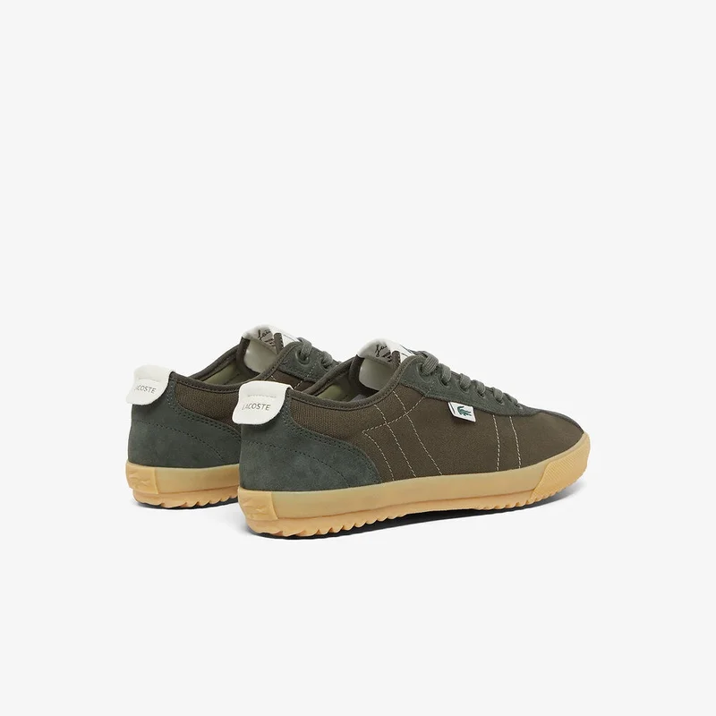 LACOSTE Backslap Lace Up Vulcanized Sneakers