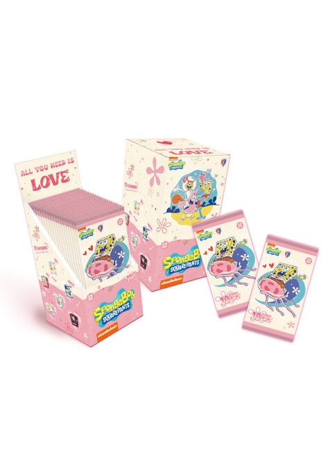 Kapo Wen Chuang Spongebob Mysterious Box Polaroid Card Animation Peripheral Cartoon Adventures Collection Card-Color:Kabao Spongebob Squarepants Polaroid Card 10 Yuan Pack 20 Packs