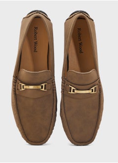 Robert Wood Casual Nubuck Loafers  - Image 4