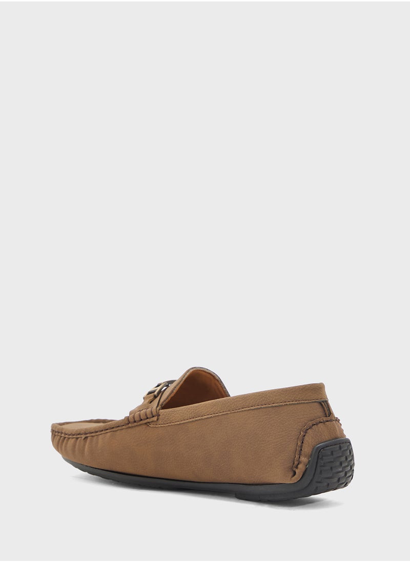 Robert Wood Casual Nubuck Loafers  - Image 2