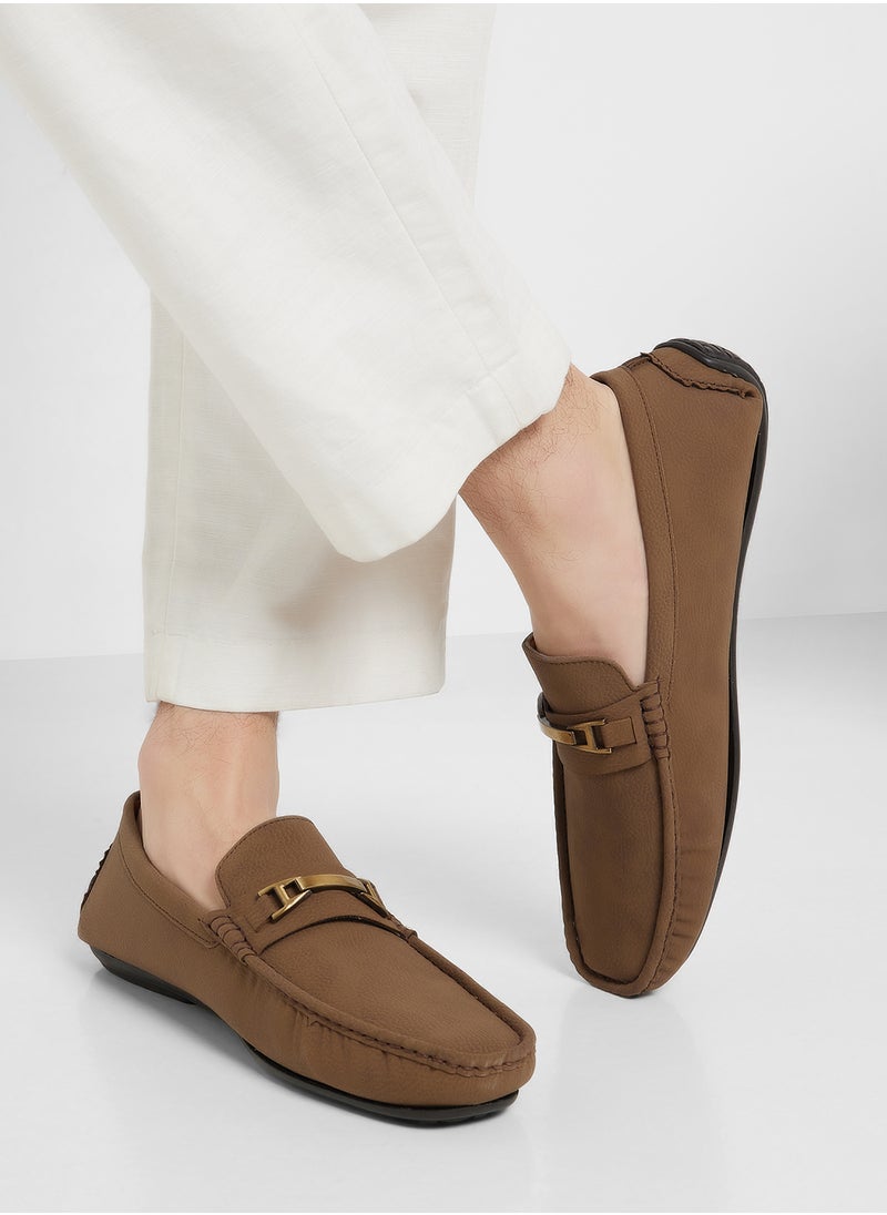 Robert Wood Casual Nubuck Loafers  - Image 5