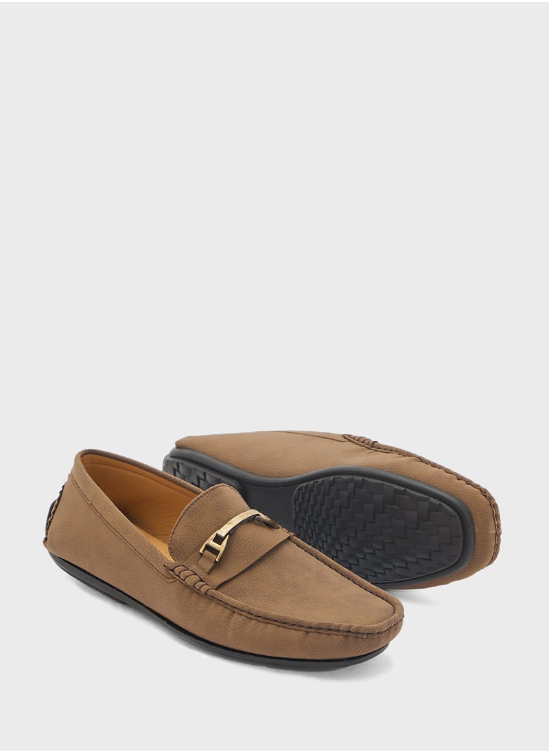 Robert Wood Casual Nubuck Loafers  - Image 3
