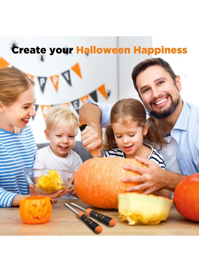 HAUSHOF Pumpkin Carving Tools with Stencils, 11PCS Halloween Pumpkin Carving Kit Professional Knives Set with Case, Halloween Gifts for Halloween Decorations - Image 1