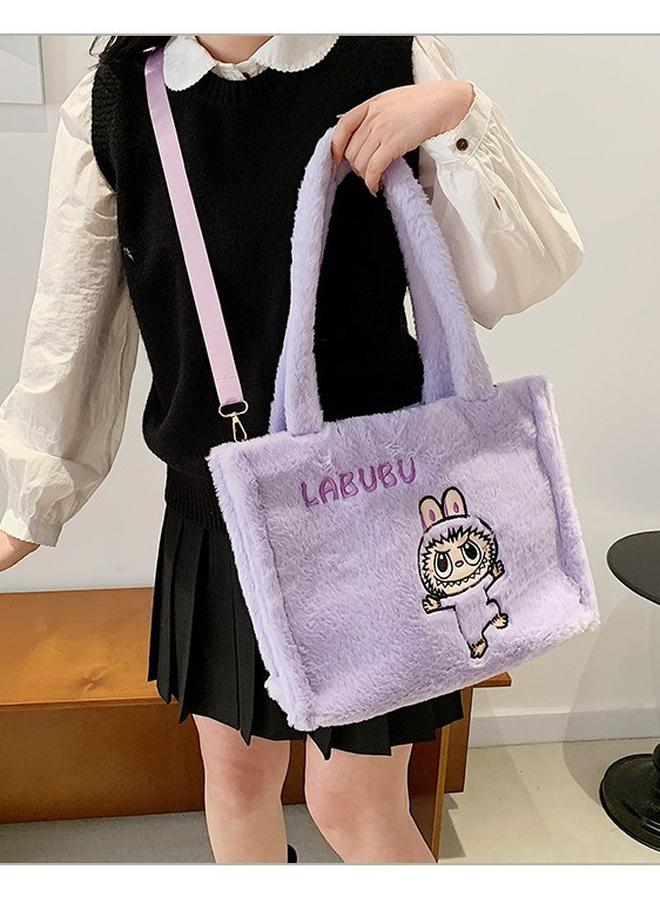 Y&D Cute Zimomo Labubu Shoulder Bag for Travel Mobile phone Backpack Purse Toddler  Daypack Size:35x27x10Cm 