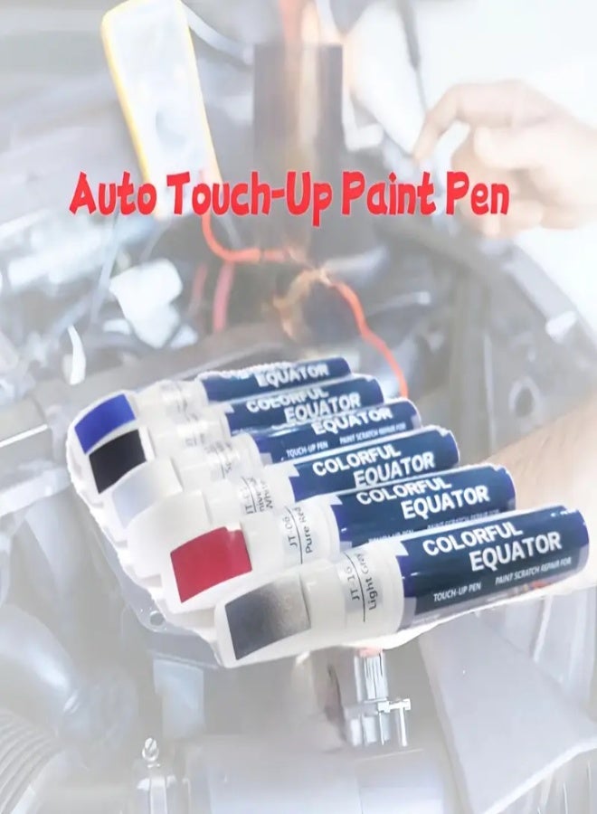AROAQ Automotive Touch-Up Paint Pen, Multi-Color Options, Scratch Repair for Vehicles, Suitable for Various Car Parts, ABS Material, with Scratch Repair Tool , Passion Blue - Image 4