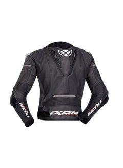 ixon Ixon Vendetta Evo Motorcycle Leather Jacket Black White  - Image 2
