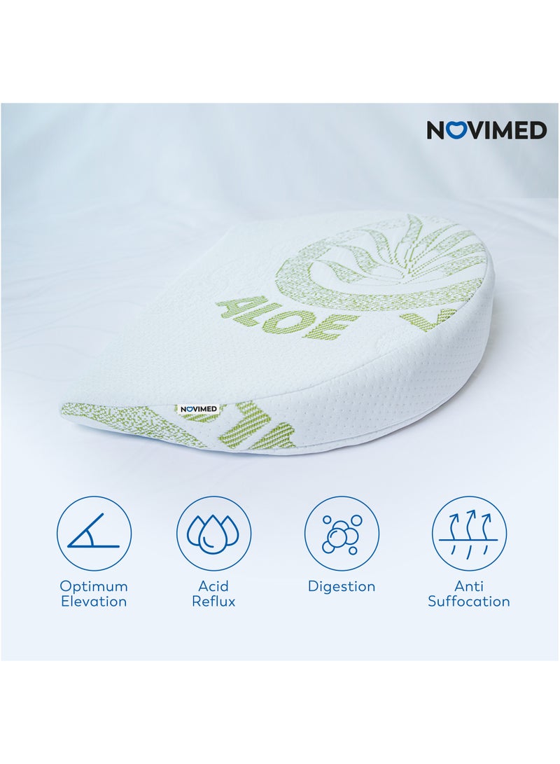 NOVIMED Novimed Baby Bassinet Wedge Pillow for Reflux & Breathing Difficulty  - Image 2