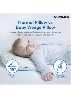 NOVIMED Novimed Baby Bassinet Wedge Pillow for Reflux & Breathing Difficulty  - Image 3