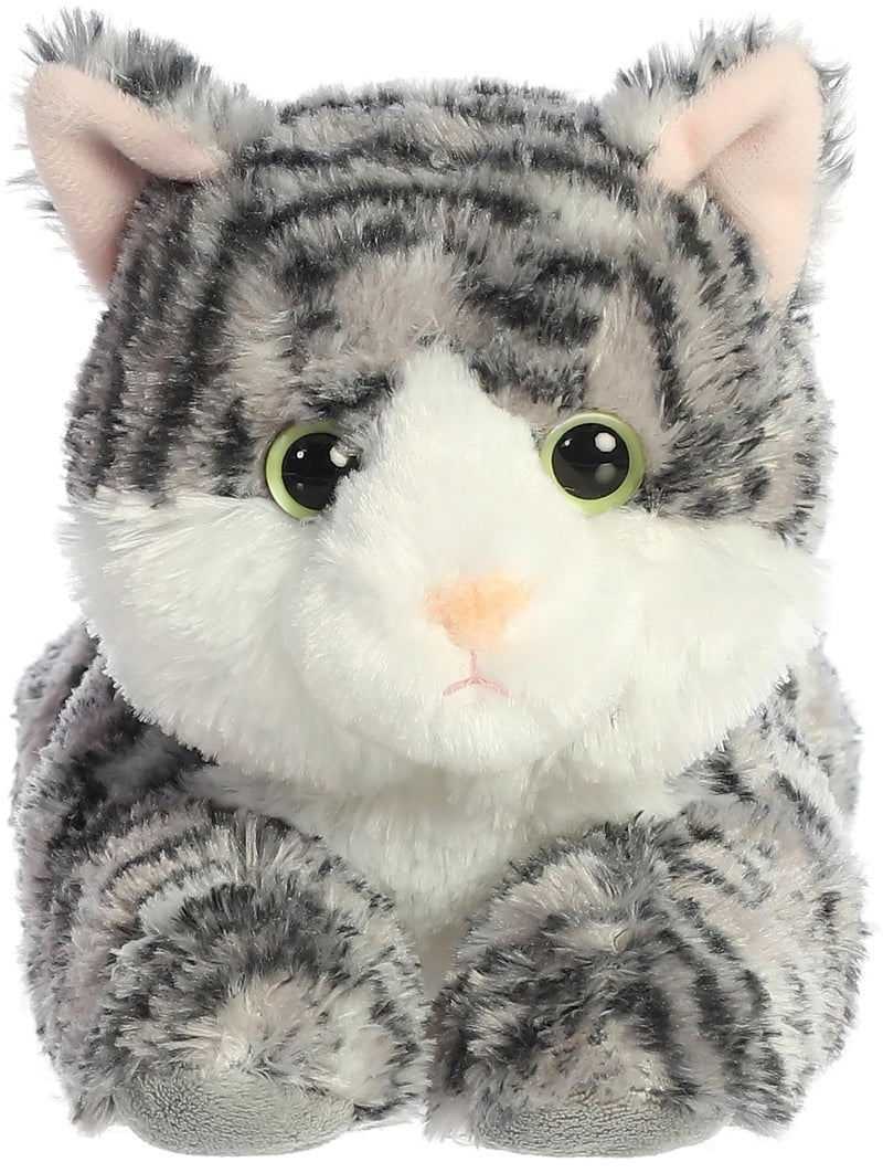 Aurora® Adorable Flopsie™ Lily™ Stuffed Animal - Playful Ease - Timeless Companions - Gray 12 Inches - Image 3
