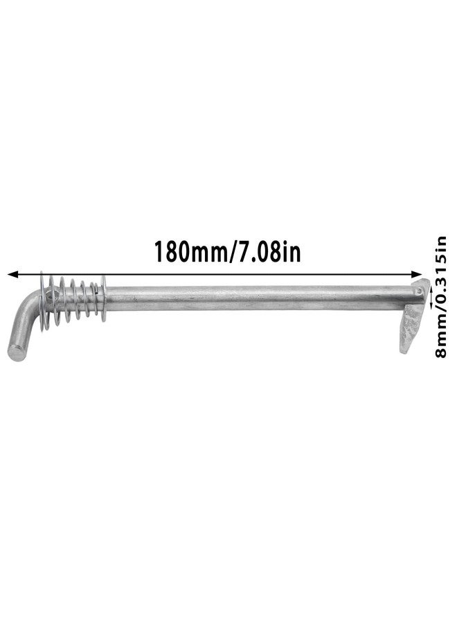 KIMISS Boat Motor Tilt Thrust Rod, Outboard Tilt Pin Assembly, Outboard Motors Engine Tilt Rod Assy Bracket with Spring 350‑62121‑2 for Tohatsu 9.8‑18HP Outboard Motor - Image 5