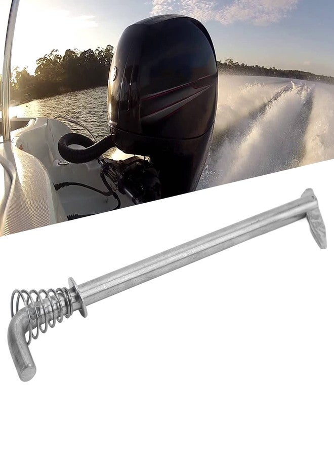 KIMISS Boat Motor Tilt Thrust Rod, Outboard Tilt Pin Assembly, Outboard Motors Engine Tilt Rod Assy Bracket with Spring 350‑62121‑2 for Tohatsu 9.8‑18HP Outboard Motor - Image 2