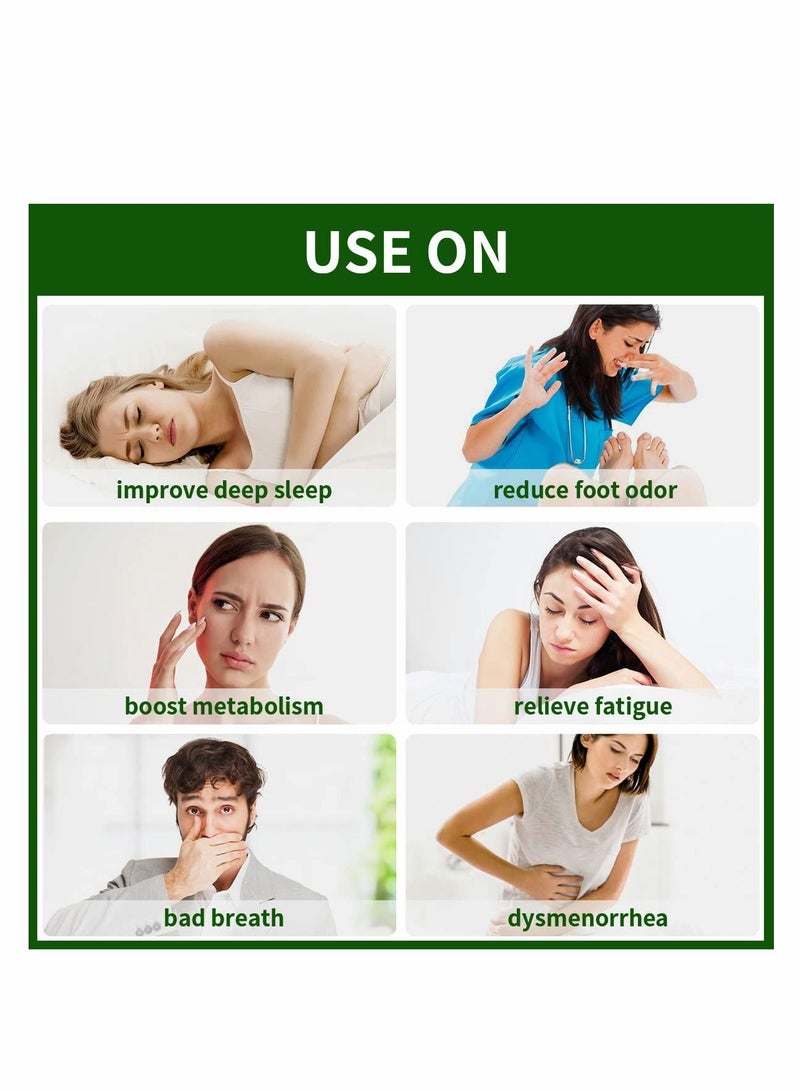 Excefore 16Pcs Detox Foot Patches, Deep Cleansing Foot Patches, Detox Foot Pads with Wormwood and Ginger, Remove Body Toxins, Relieve Fatigue and Improve Sleep - Image 3