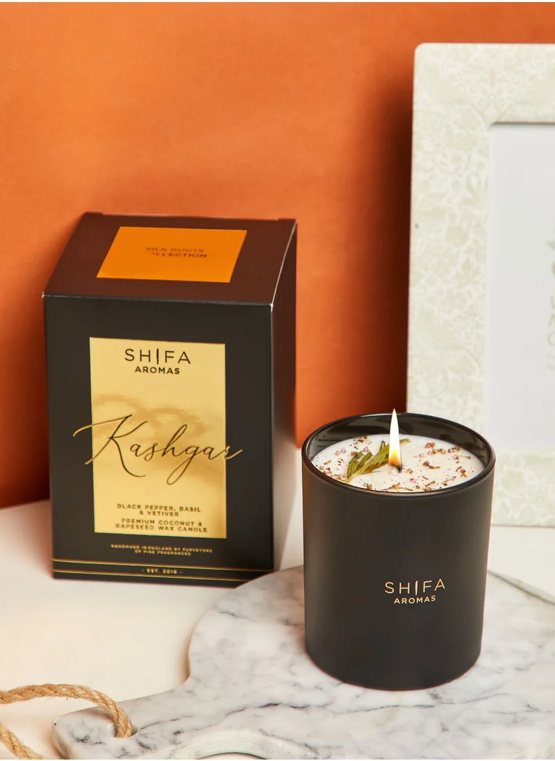 Shifa Aromas Black Pepper, Basil & Vetiver Candle 300Ml