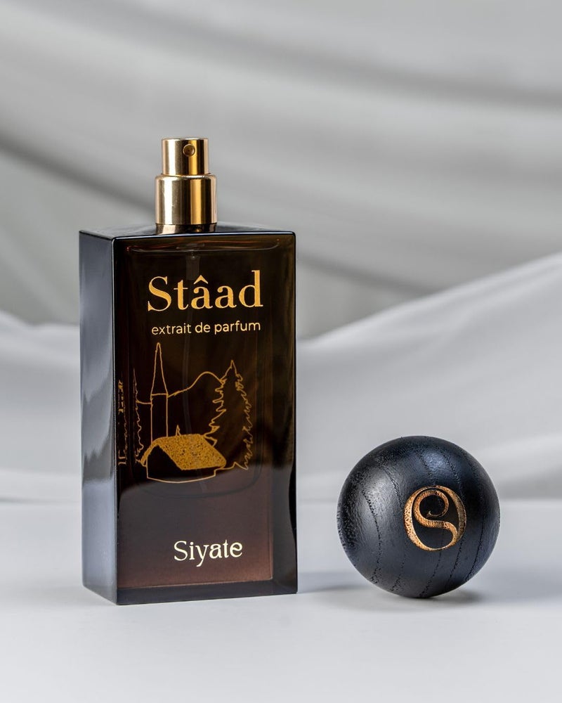 SIYATE سياتي ستاد - عطر دخاني للجنسين برائحة الفانيليا والأوكالبتوس وخشب الأرز وحبوب التونكا - 65 مل - Image 2