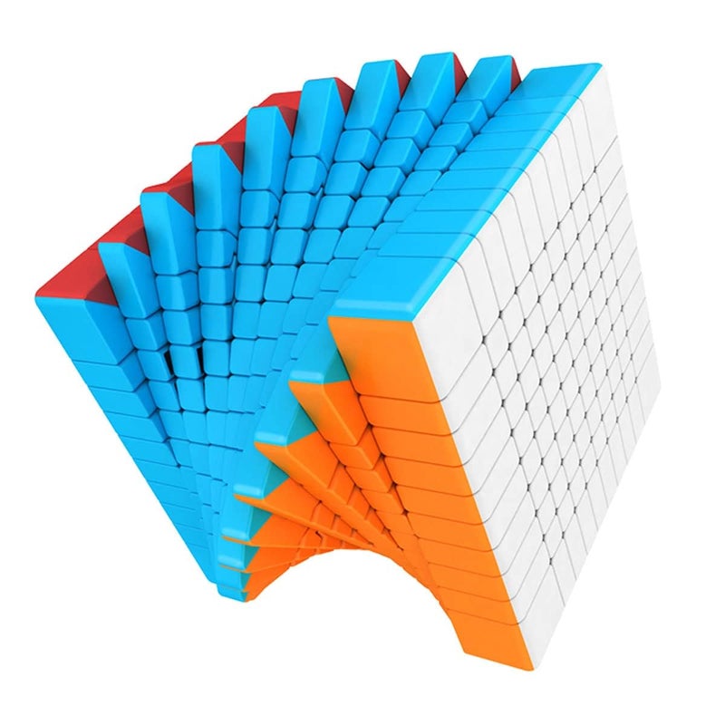 HELLOCUBE Moyu 10x10 Stickerless Speed Cube - Image 3