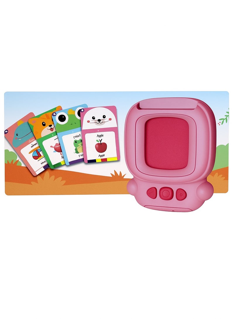 Rally Electronic educational device for children to learn English - 224 words - pink color - Image 1