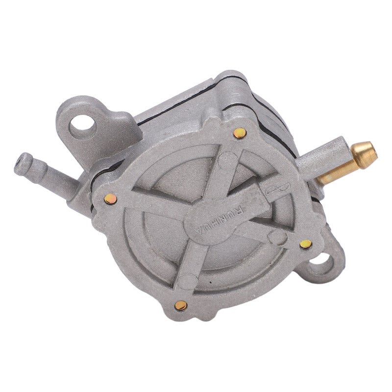 Motorcycle Petrol Pump Petcock Aluminum Replacement for GY6 Engine Scooter Moped - Vacuum Actuated Single Outlet Switch - Rust-Resistant for Moped - Image 2
