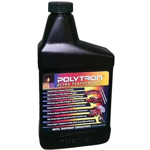 Polytron Metal Treatment Concentrate Oil Additive (MTC) 1/2 Qt (16oz/473ml) Bottle - Military Industrial Grade - Image 1