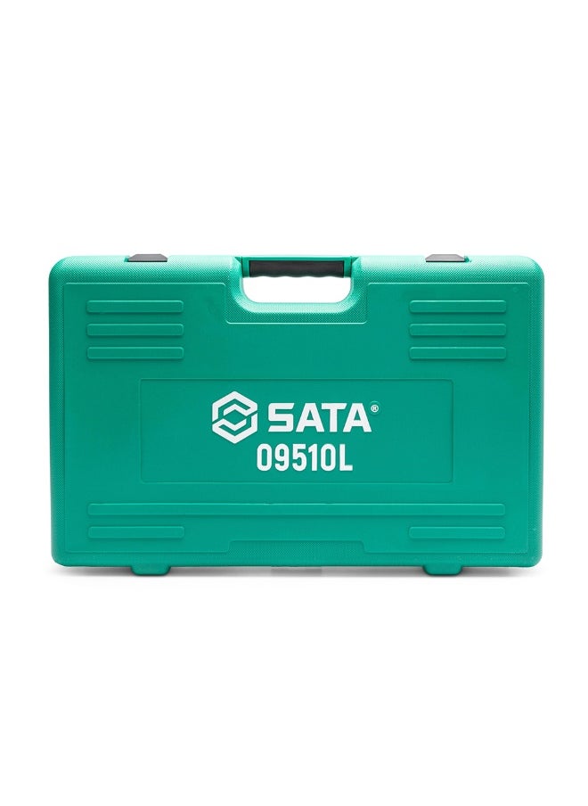 Sata - SATA ST09510SJ 150-Piece 1/4", 3/8" and 1/2" Drive 6 and 12 Point Metric/SAE Master Tool Set - Image 1