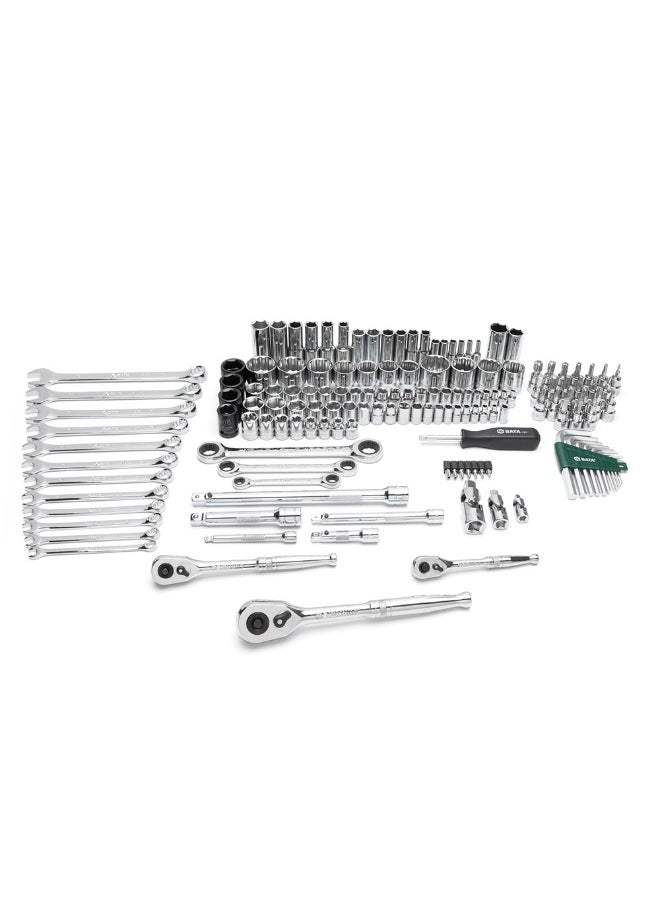 Sata - SATA ST09510SJ 150-Piece 1/4", 3/8" and 1/2" Drive 6 and 12 Point Metric/SAE Master Tool Set - Image 1