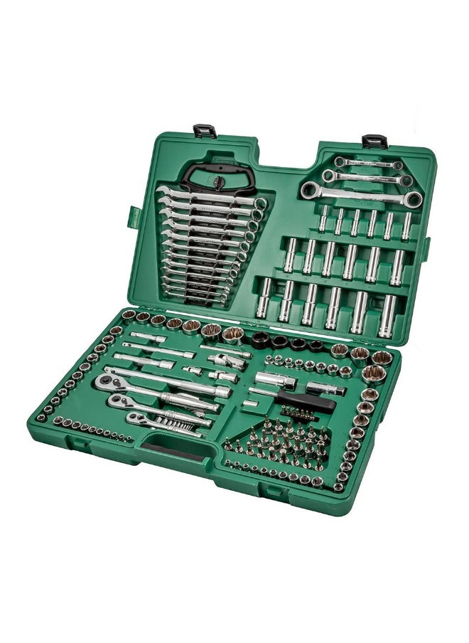 Sata - SATA ST09510SJ 150-Piece 1/4", 3/8" and 1/2" Drive 6 and 12 Point Metric/SAE Master Tool Set - Image 1