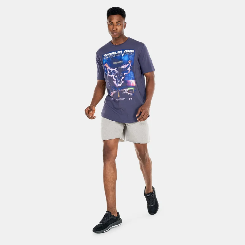 UNDER ARMOUR Men's Project Rock WW Disruption T-Shirt