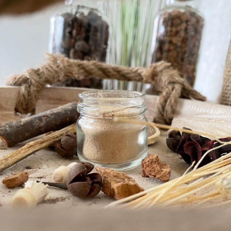 100% Natural Miswak Siwak Powder | Herbal Oral Care Toothpaste Alternative | Fresh Breath & Gentle Teeth Cleaning | Eco-Friendly Glass Jar | Traditional Gum Care | 50g - Image 3