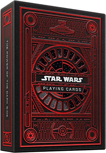 theory11 Star Wars Playing Cards Dark Side Red - Image 1