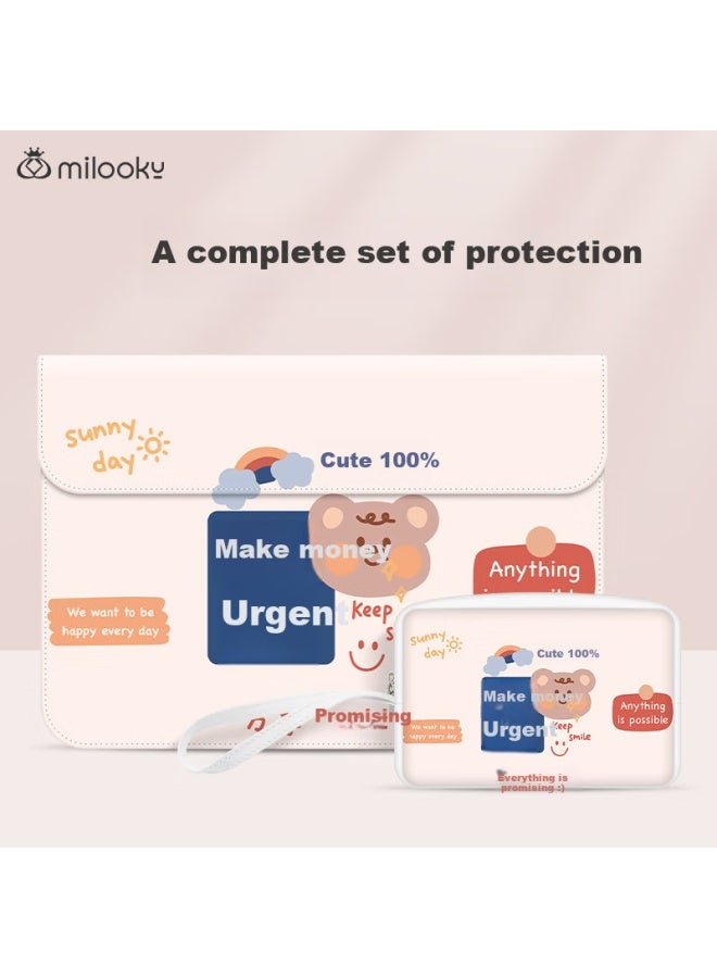 Milooky Laptop Sleeve For Macbook, 15.6/16 Inch, Compatible With Lenovo, Huawei, And Apple, Protective Case And Storage Bag - Image 1